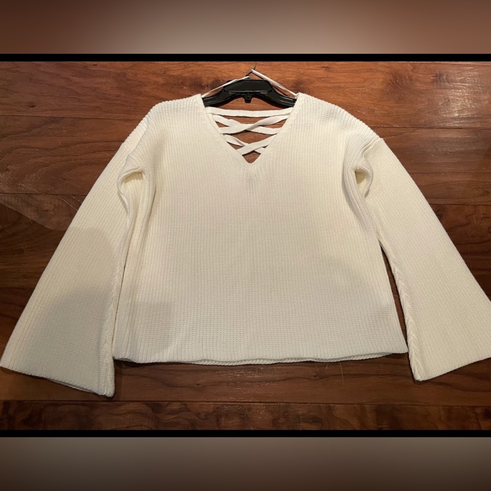 Topshop White Sweater